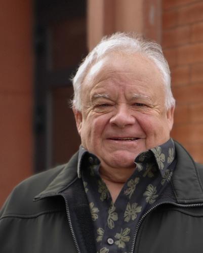 Glenn Smith in front of 48 Ontario Street