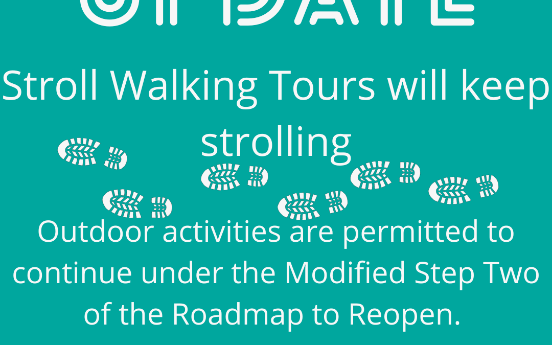 winter walking tours with Stroll