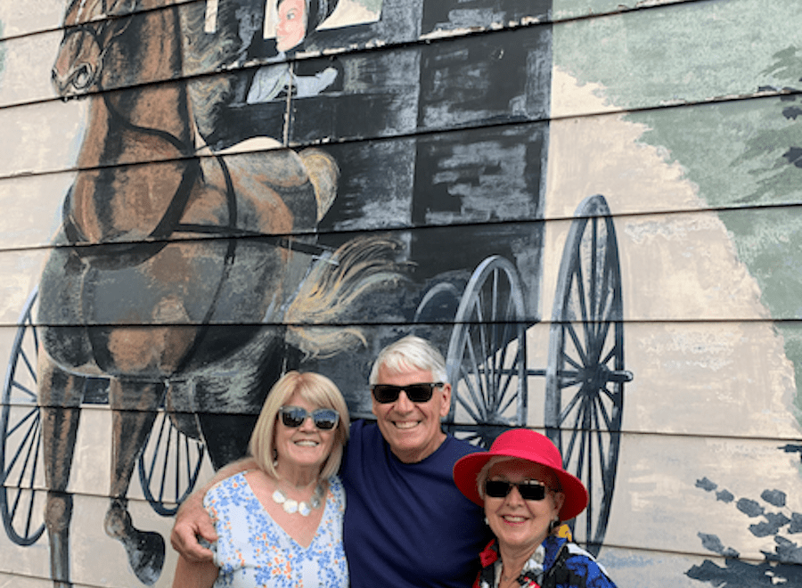 Guests on a Stroll Walking Tour in St. Jacobs
